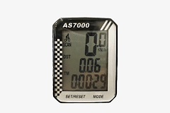 ASSIZE - Kilometre Saati - S-7000-11F - 11 Fonksiyonlu Kablosuz Siyah